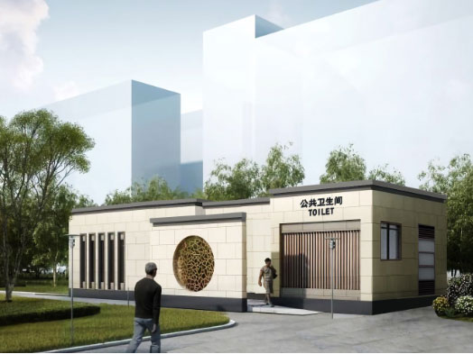 群英乡豪华组装型移动厕所